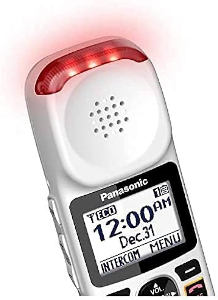 その他 Panasonic WTY 2422W Panasonic KX-TG2422W 2.4 GHz dual-handset cordless phone